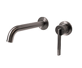 Смеситель для раковины Bronze de Luxe OMG! 9007GM графит матовый купить в интернет-магазине сантехники Sanbest