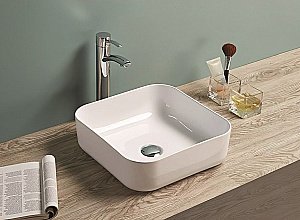 Раковина накладная Art&Max 38,5 AM-78110 белая купить в интернет-магазине Sanbest