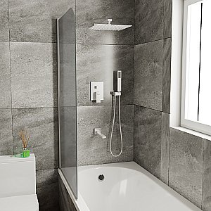 Душевая система D&K Bayern.Liszt DA1515608A04 белая матовая купить в интернет-магазине сантехники Sanbest