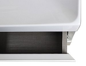 Тумба с раковиной Azario Velluto 70 CS00088602 белая матовая для ванной в интернет-магазине Sanbest