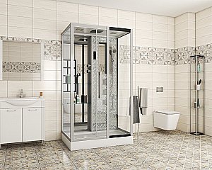 Душевая кабина Niagara Luxe 7713W 120х82 купить в интернет-магазине Sanbest