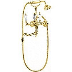 Смеситель для ванны Cezares DIAMOND-VDF-03/24-Sw золото купить в интернет-магазине сантехники Sanbest