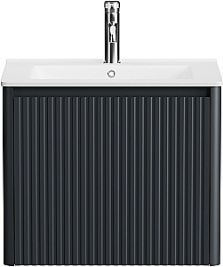 Тумба с раковиной Allen Brau Gravity 60 1.370016.AM антрацит матовый для ванной в интернет-магазине Sanbest