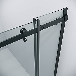 Душевой уголок Grossman Classic 300.K33.04.8080.21.00 80x80 стекло прозрачное/профиль черный матовый купить в интернет-магазине Sanbest