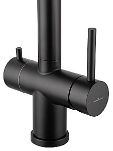 Смеситель для кухни WONZON & WOGHAND WW-88458009-MB черный матовый купить в интернет-магазине сантехники Sanbest
