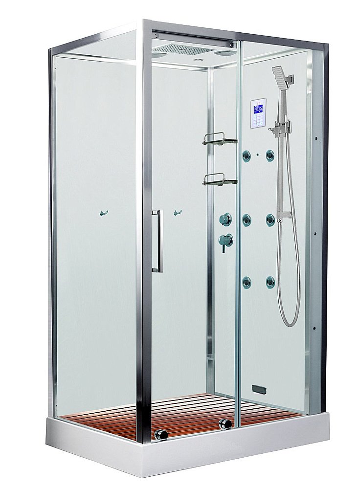 Душевая кабина Acquazzone Viktoria 120SL 120х90 с паром купить в интернет-магазине Sanbest