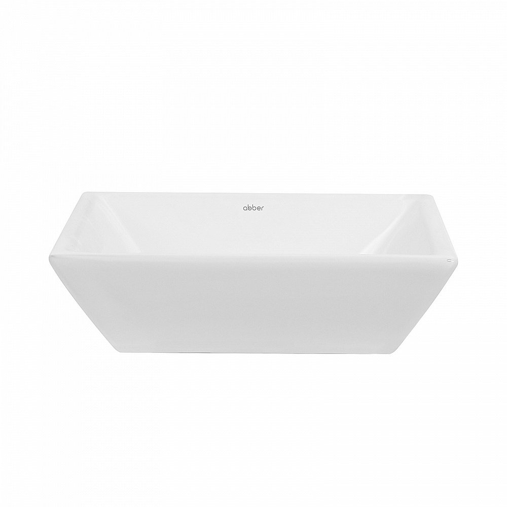 Раковина накладная ABBER Rechteck AC2214 белая купить в интернет-магазине Sanbest