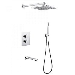 Душевая система ABBER Weiss Insel AF8050 хром купить в интернет-магазине сантехники Sanbest