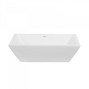 Раковина накладная ABBER Rechteck AC2214 белая купить в интернет-магазине Sanbest