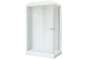 Душевая кабина Royal Bath RB8120HP4-MM 120x80 профиль белый/стекло матовое купить в интернет-магазине Sanbest