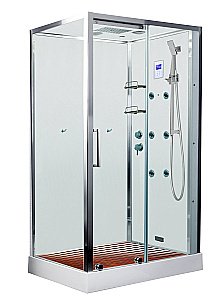 Душевая кабина Acquazzone Viktoria 120SL 120х90 с паром купить в интернет-магазине Sanbest