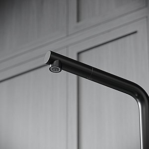 Смеситель для кухни Sancos Spin SC4015MB черный матовый купить в интернет-магазине сантехники Sanbest