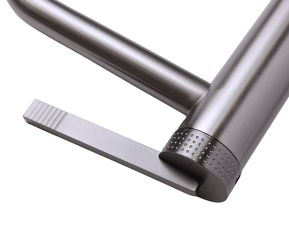 Смеситель для раковины Bronze de Luxe OMG! 9008GM графит матовый купить в интернет-магазине сантехники Sanbest