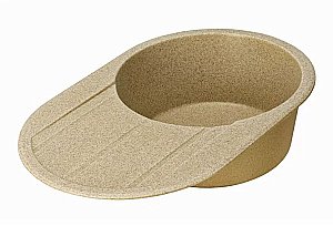 Кухонная мойка Акватон Амира 78 песочный купить в интернет-магазине сантехники Sanbest