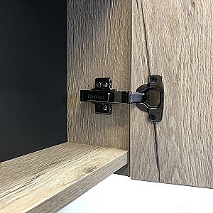 Шкаф подвесной Comforty Порто 00-00009235 50 дуб дымчатый для ванной в интернет-магазине сантехники Sanbest