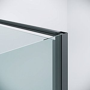 Душевой уголок Niagara Nova NG-35-9AGR-A80GR-34 90x80 стекло прозрачное/профиль графит матовый купить в интернет-магазине Sanbest