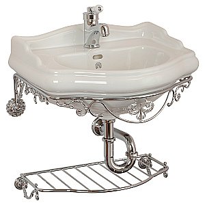 Консоль с раковиной Migliore Bella ML.BLL-24.155.CR хром для ванной в интернет-магазине сантехники Sanbest