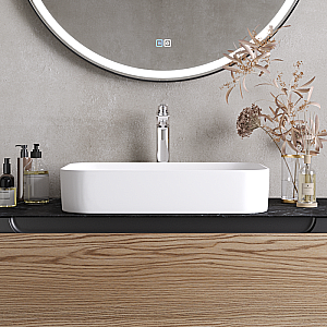 Раковина Cezares 56 CZR-6451 белая купить в интернет-магазине Sanbest