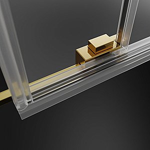 Душевой уголок Radaway Idea Gold KDJ 130х100 R стекло прозрачное/профиль золото купить в интернет-магазине Sanbest