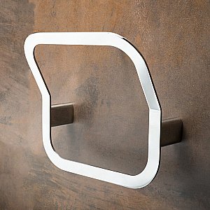 Полотенцедержатель-кольцо Bemeta Organic 157104391 хром купить в интернет-магазине сантехники Sanbest