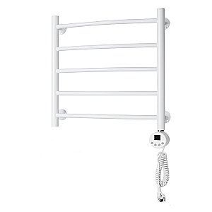 Полотенцесушитель электрический Domoterm Калипсо П5 500x500 БЕЛ E белый купить в интернет-магазине сантехники Sanbest