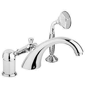 Смеситель для ванны Cezares ELITE-BVDM-01-M хром купить в интернет-магазине сантехники Sanbest