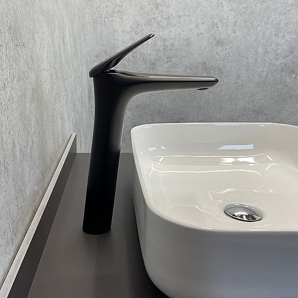 Смеситель для раковины Comforty FC074B-CMT черный матовый купить в интернет-магазине сантехники Sanbest