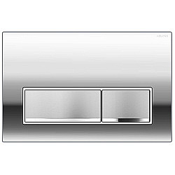 Кнопка для инсталляции Azario NEW AZ-015.02 хром купить в интернет-магазине сантехники Sanbest