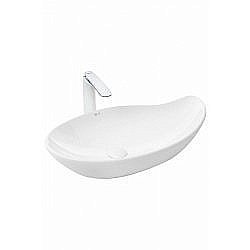 Раковина накладная WeltWasser WW ELBACH 1090 65 белая купить в интернет-магазине Sanbest