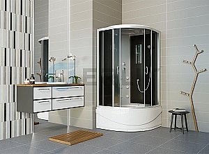 Душевая кабина Erlit Comfrot ER3509TPF-C4-RUS 90x90 тонированное стекло купить в интернет-магазине Sanbest