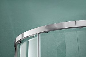 Душевой уголок Aquatek Ария AQ ARI RO 10020CH 100х100 стекло прозрачное/профиль хром купить в интернет-магазине Sanbest