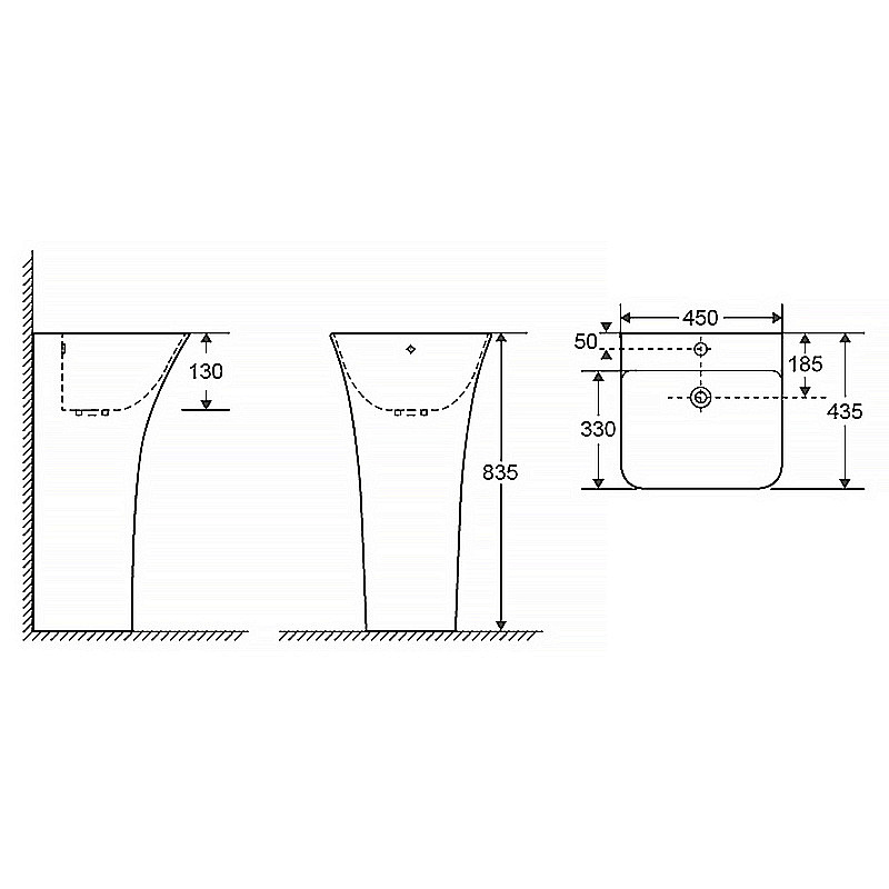 Инсталляция для унитаза Azario AZ-8010-1000 купить в интернет-магазине сантехники Sanbest