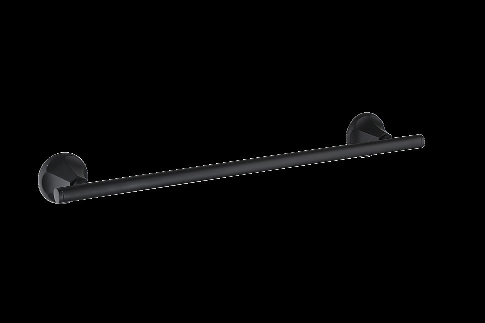 Полотенцедержатель CeramaLux Biatrichi 73008-1 черный матовый купить в интернет-магазине сантехники Sanbest