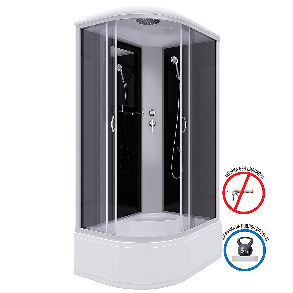 Душевая кабина Niagara Classic NG-2510 120х80 купить в интернет-магазине Sanbest