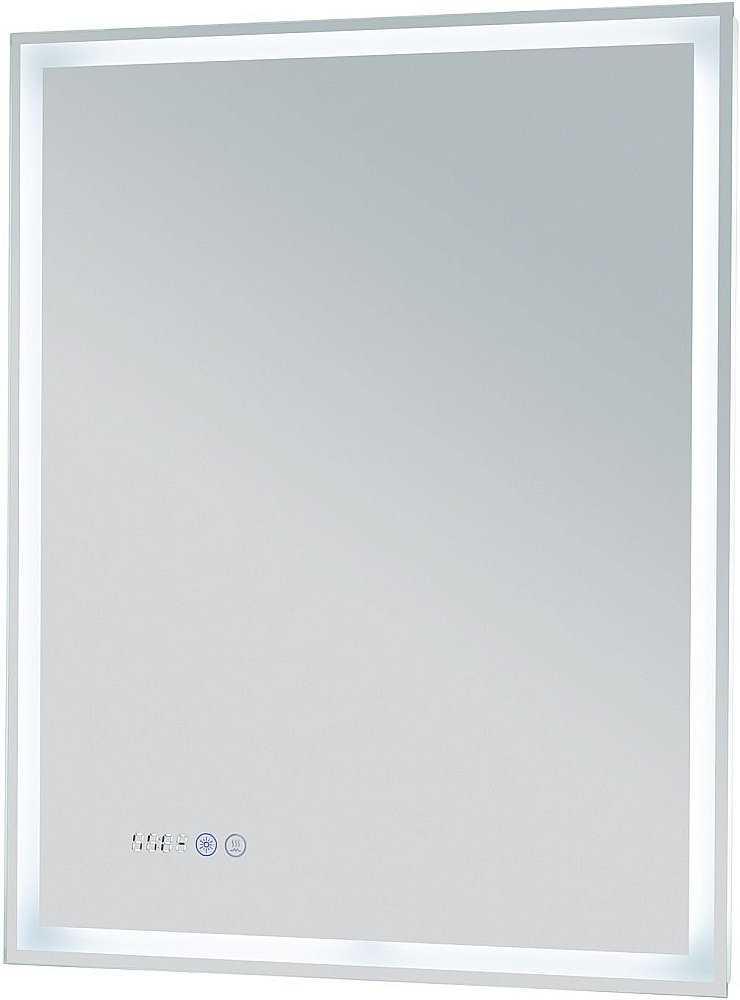 Зеркало Aquanet Оптима 288963 60 белый матовый в ванную от интернет-магазине сантехники Sanbest