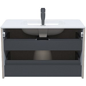 Тумба с раковиной Iddis Edifice 80 EDI80C0i95K капучино для ванной в интернет-магазине Sanbest