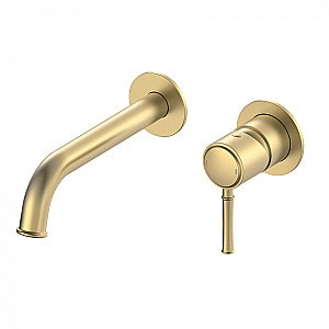Смеситель для раковины встраиваемый WONZON & WOGHAND TOR, Брашированное золото (WW-88869073-BG) купить в интернет-магазине сантехники Sanbest