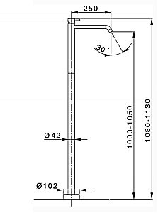 Смеситель для раковины Cisal LESS NEW LN01451040 купить в интернет-магазине сантехники Sanbest