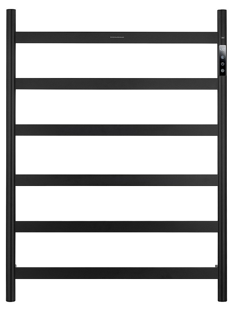 Полотенцесушитель электрический WONZON & WOGHAND ESSEN, Черный матовый (WW-A405-MB) купить в интернет-магазине сантехники Sanbest