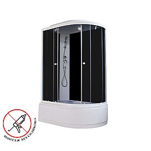 Душевая кабина Parly Classic EC1221L, левая, асимметричный поддон, высота 42 см купить в интернет-магазине Sanbest