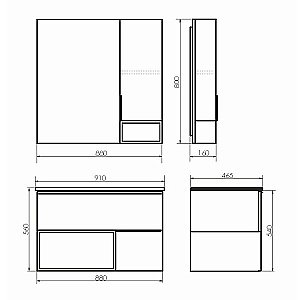 Тумба с раковиной Comforty Франкфурт 00-00002048 90 дуб шоколадно-коричневый для ванной в интернет-магазине Sanbest
