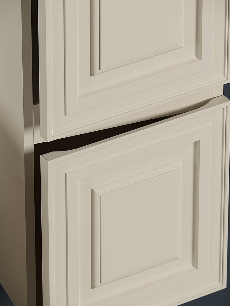 Пенал подвесной Sancos Very PVR35CE Beige Soft для ванной в интернет-магазине сантехники Sanbest