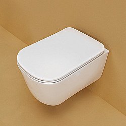 Унитаз подвесной Kerasan Tribeca 5114 безободковый купить в интернет-магазине Sanbest