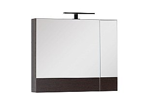 Зеркальный шкаф Aquanet Нота 75 венге купить в интернет-магазине сантехники Sanbest