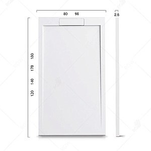 Душевой поддон RGW Stone Tray STL 90x100 Белый купить в интернет-магазине Sanbest