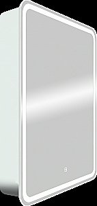 Зеркальный шкаф с подсветкой Art&Max PLATINO AM-Pla-600-800-1D-DS-F купить в интернет-магазине сантехники Sanbest