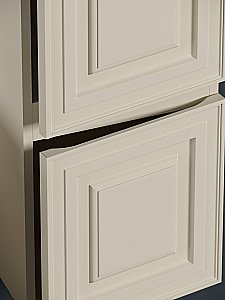 Пенал подвесной Sancos Very PVR35CE Beige Soft для ванной в интернет-магазине сантехники Sanbest