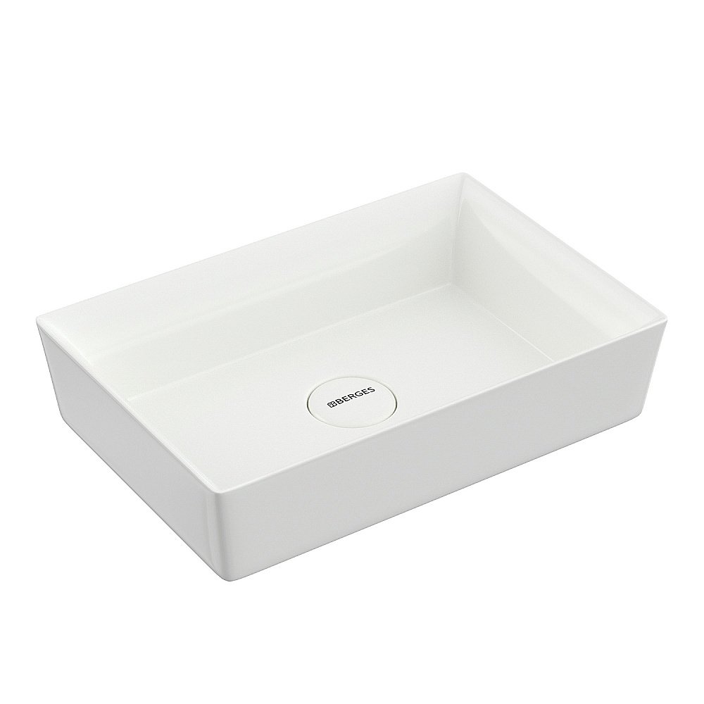 Раковина Berges Mascon 56 181003 белая купить в интернет-магазине Sanbest