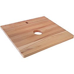 Столешница под раковину Jorno Wood 60 Wood.06.60/LW светлое дерево купить в интернет-магазине сантехники Sanbest