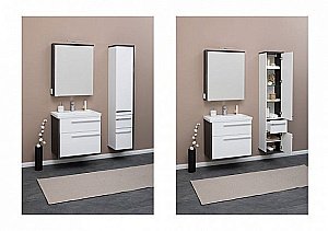 Шкаф-пенал для ванной Aquanet Фостер 35 для ванной в интернет-магазине сантехники Sanbest